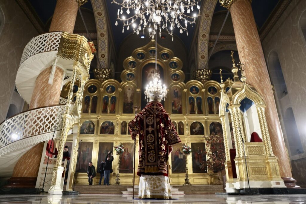 Interior da Igreja Ortodoxa de Sarajevo - N1
