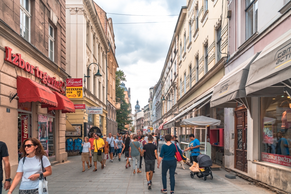 Sarajevo Ferhadija Street - Emerging Europe