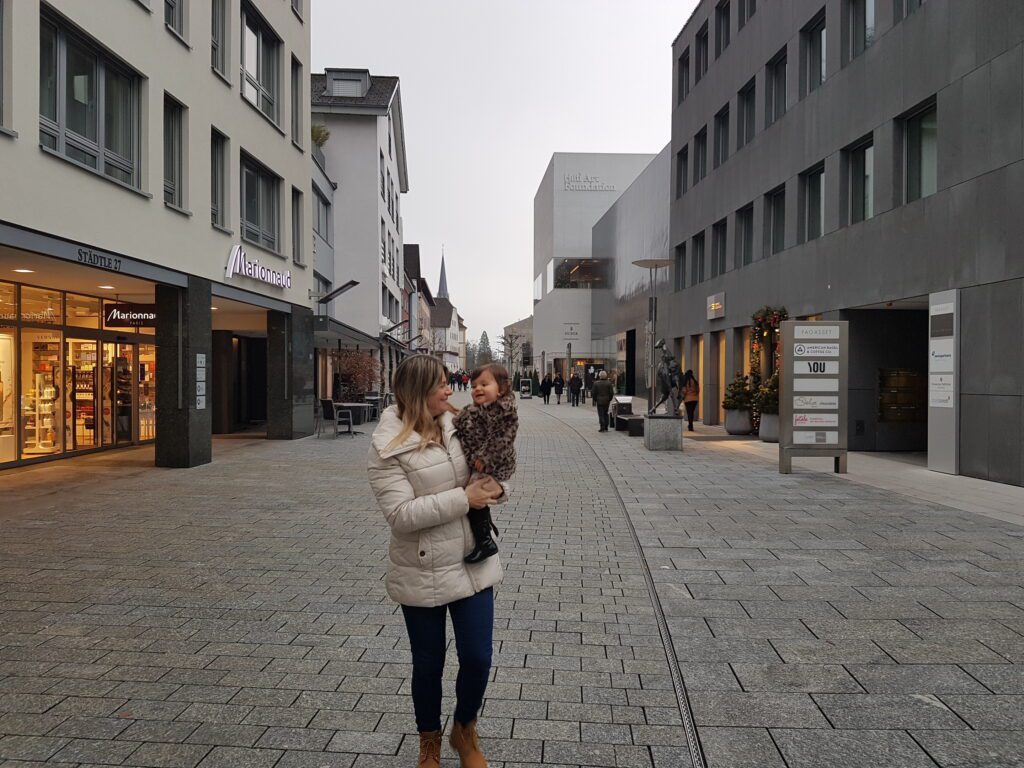 Stadle a rua principal de Vaduz - Magu Mathias