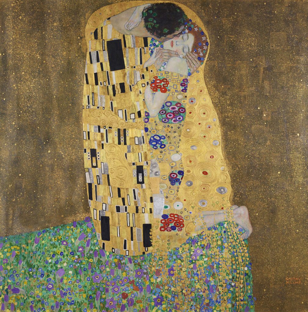 O Beijo de Gustav Klimt Belvedere Superior Viena - Osterreischiche Galerie Belvedere