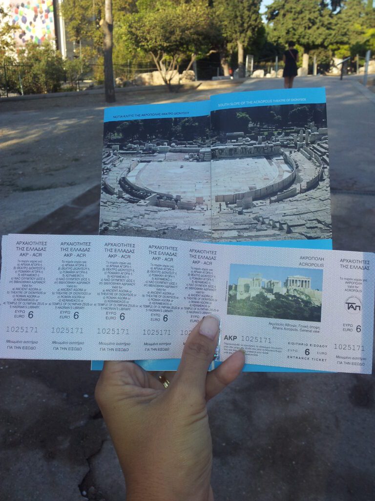 Ticket pra Acrópolis de Atenas - Magu Mathias