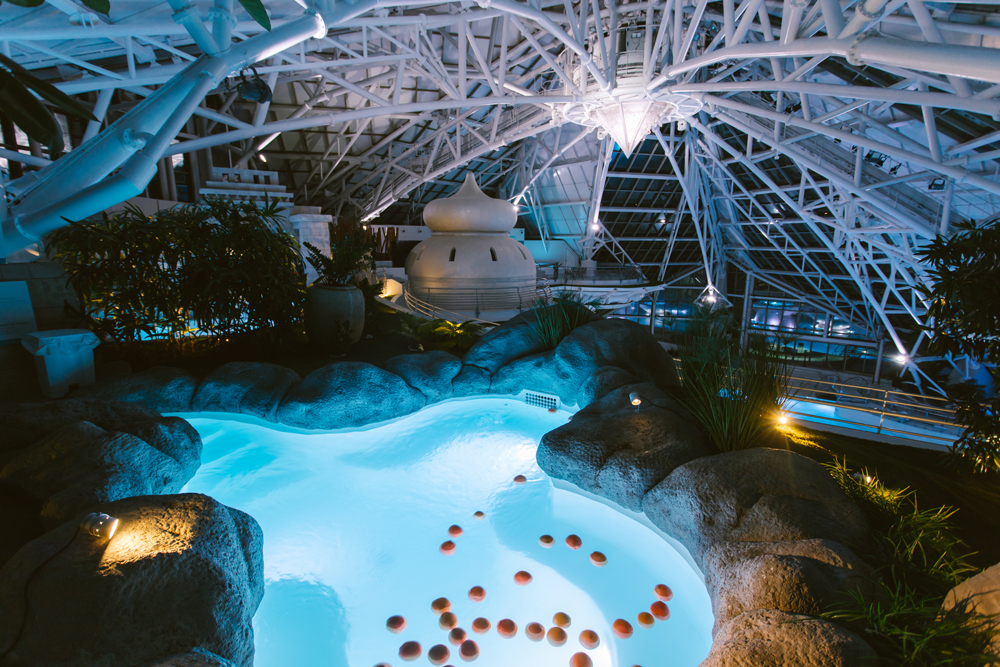 A incrível estrutura do Centro Termolúdico Caldea - Andorra