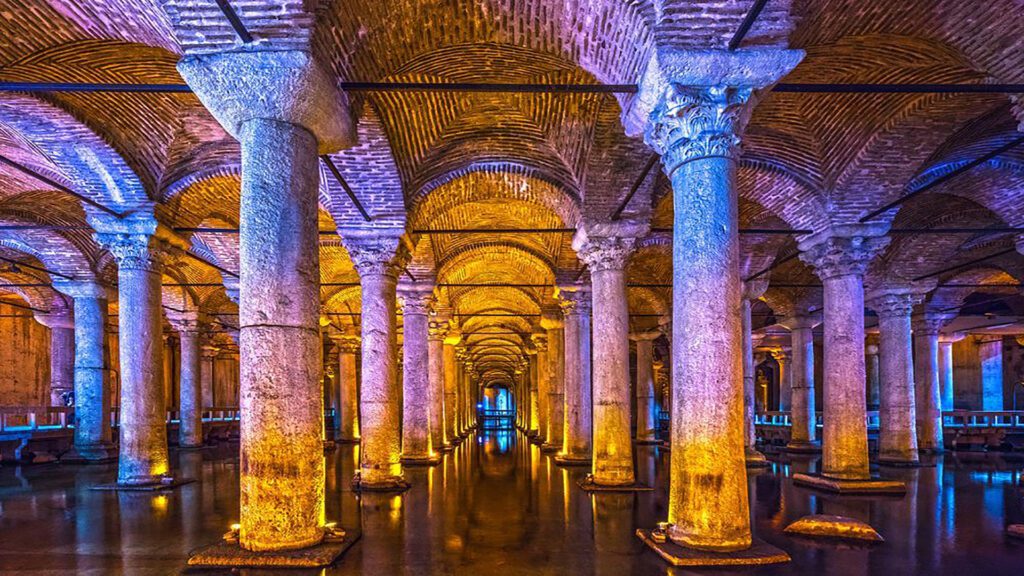Cisterna da Basilica em Istambul - Benler Hotel