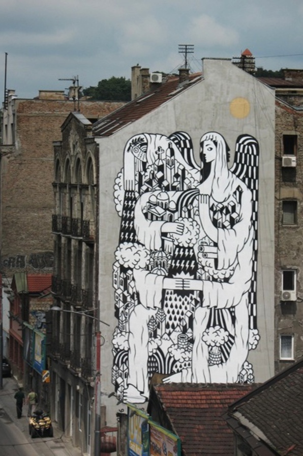 Arte de Rua em Belgrado - mapamag