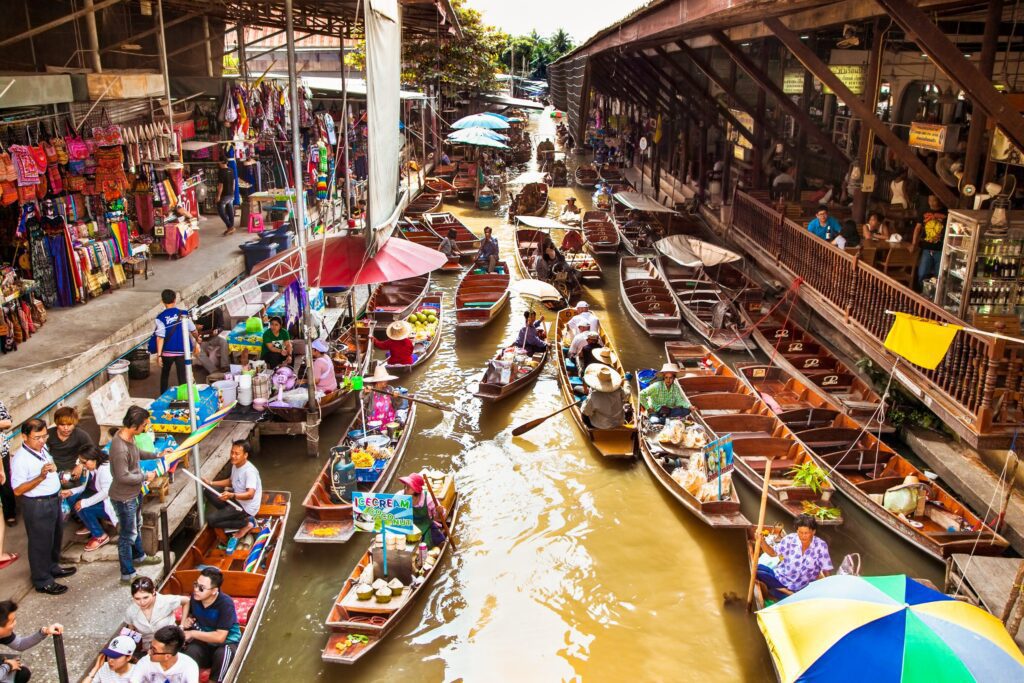 Damnoen Saduak Floating Market Na Tree Tara