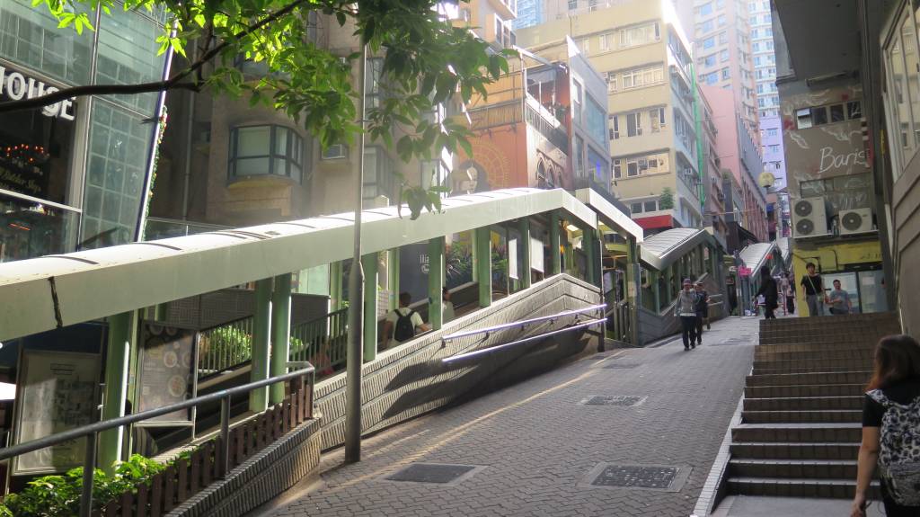 Escadas rolantes Hong Kong - Hong Kong Cheapo