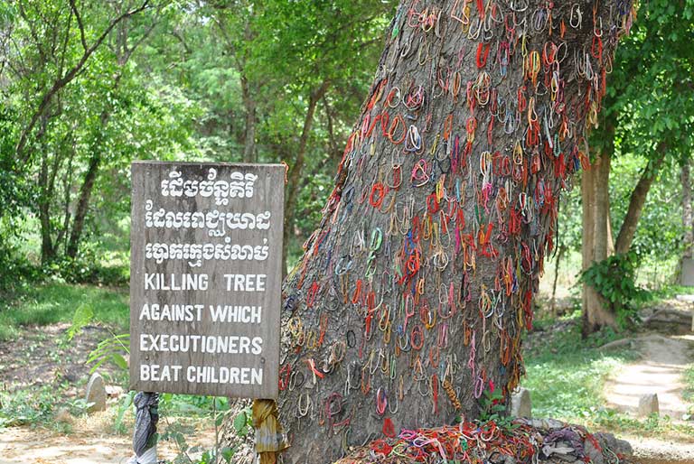 Killing Fields de Choeung Ek Phnom Penh - Pandaw Cruises