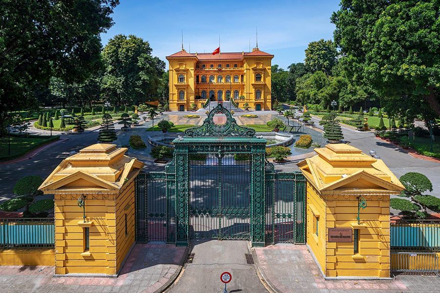 Palácio Presidencial Hanói - Indochina Tours