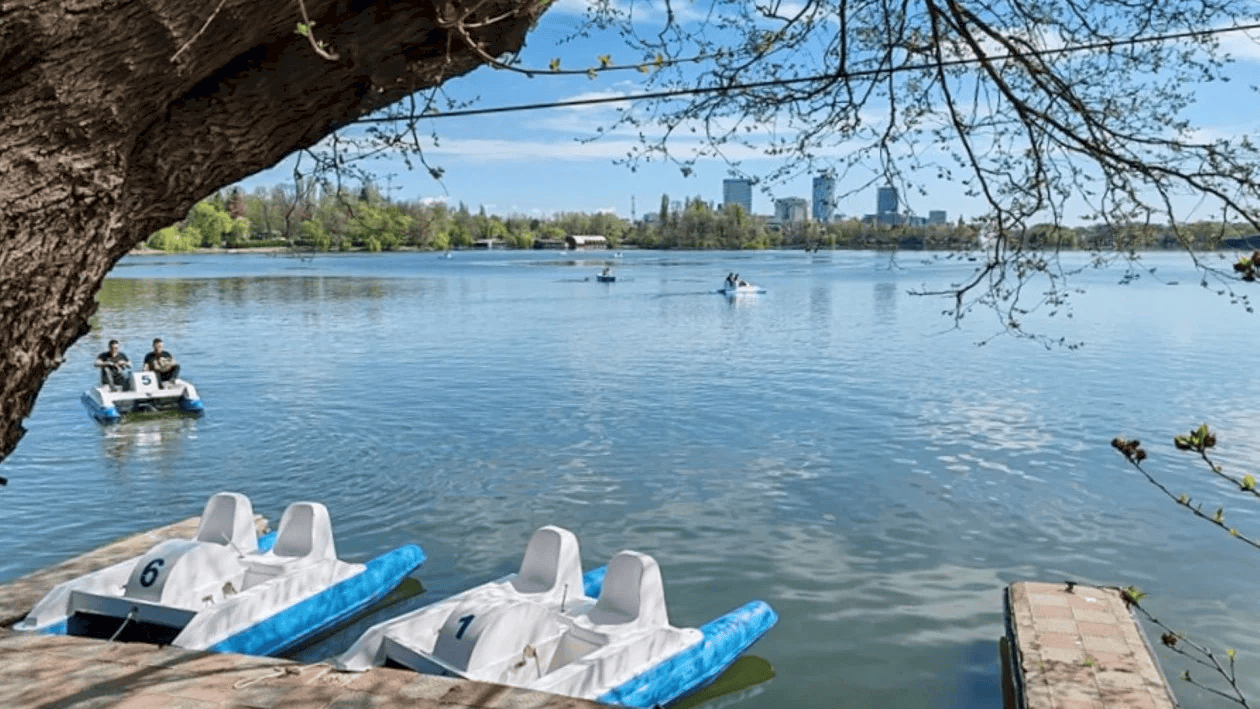 Verão no Parque Herăstrău Bucareste - B365