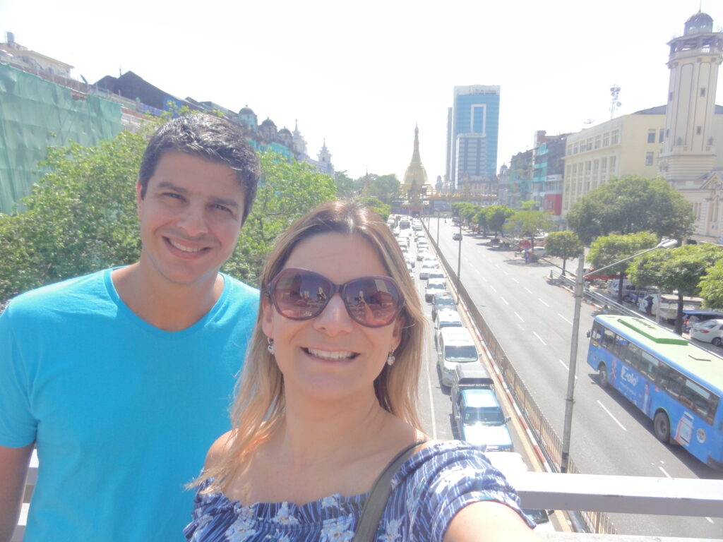 Quando estivemos em Yangon Myanmar - Magu Mathias