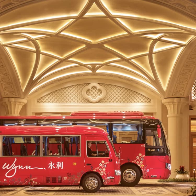 Shuttles grátis em Macau - Wynn Resorts Macau