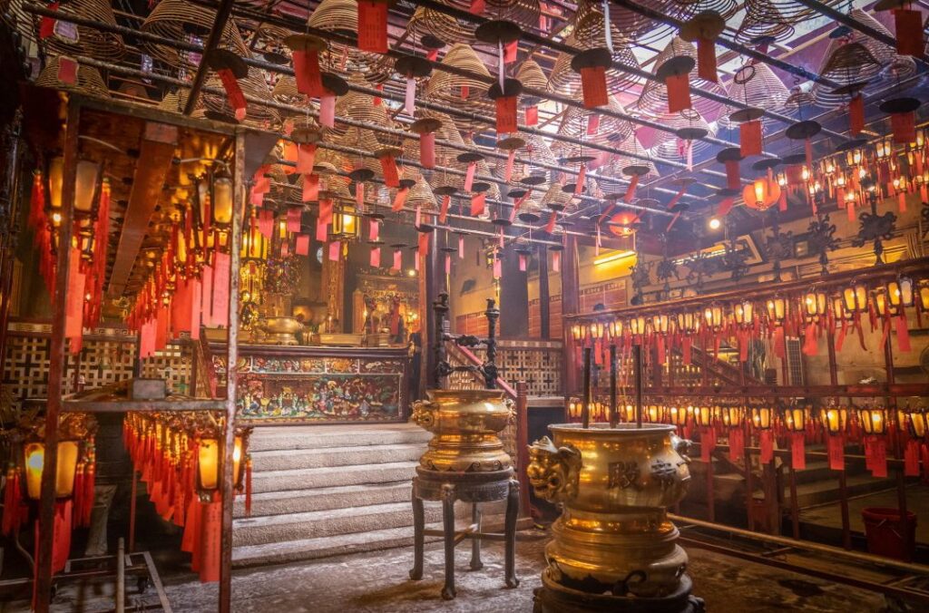 Templo Man Mo Hong Kong - Hong Kong Free Tours