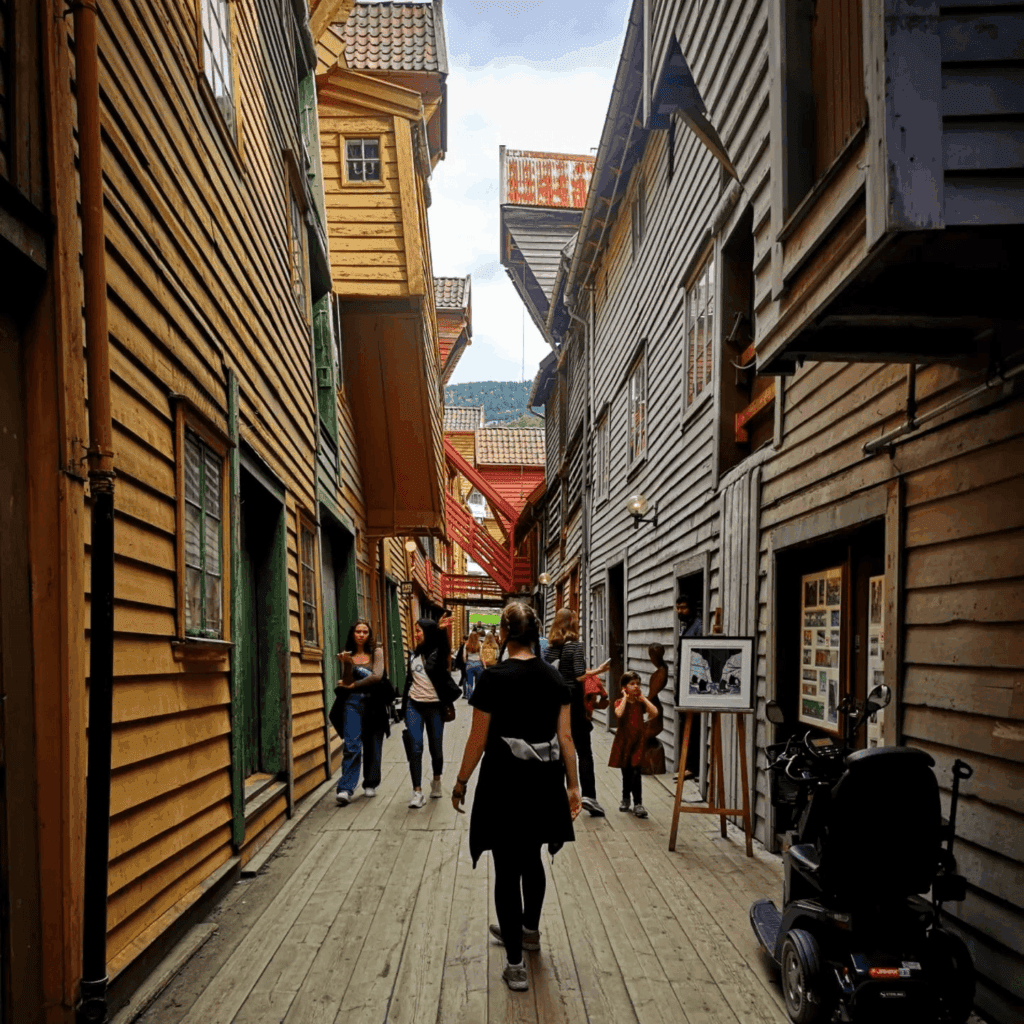 Bryggen Bergen Noruega - Fjord Tours