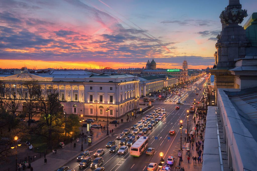 Nevsky Prospekt São Petersburgo - iGuzzini