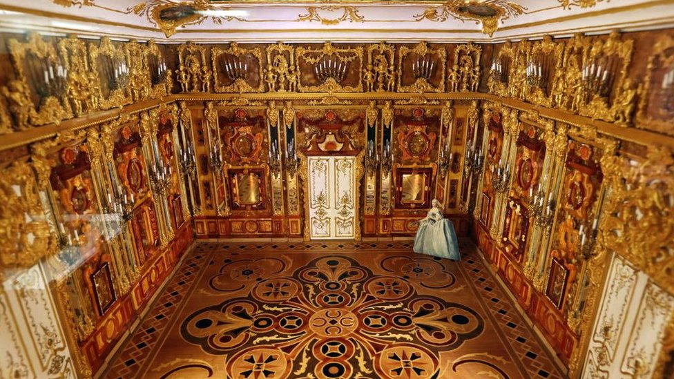 Palácio de Catarina Sala Ambar - BBC