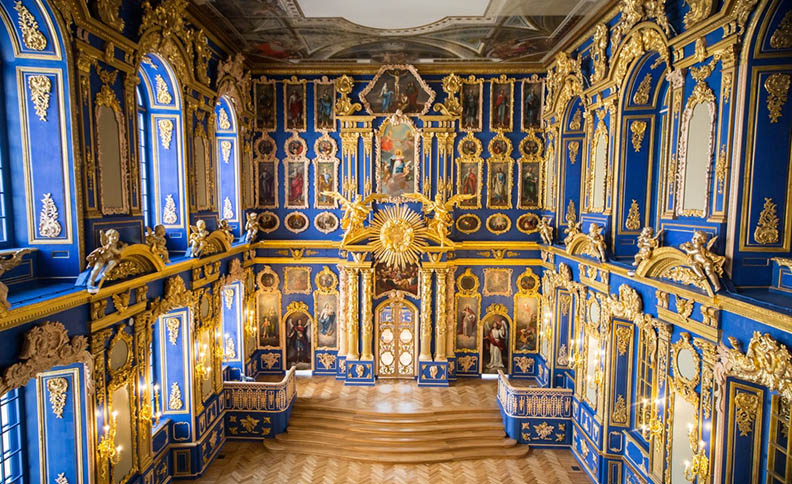 O interior do Palácio de Catarina São Petersburgo - russ-info