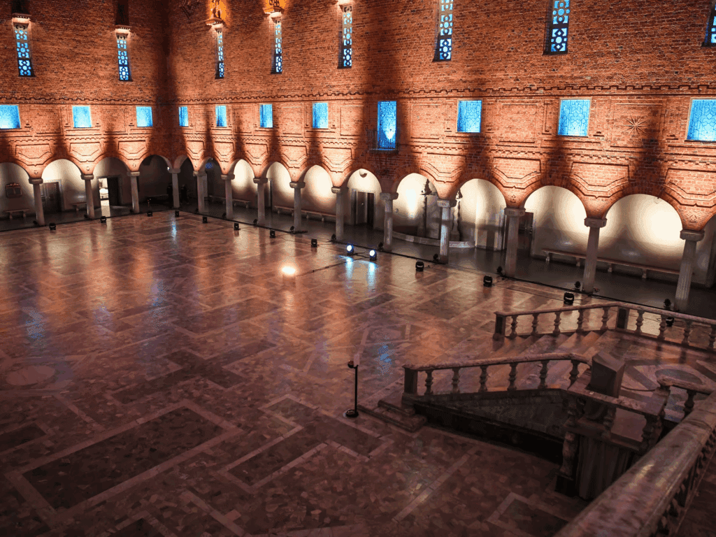 Prefeitura de Estocolmo Salão Azul - Aftonbladet