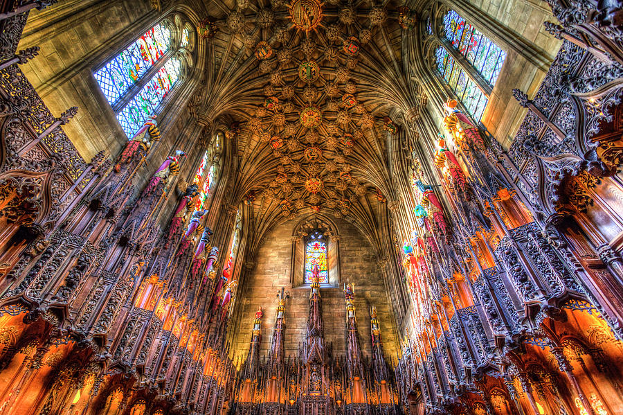Thistle Chapel St Giles Cathedral Edimburgo - Fine Art America