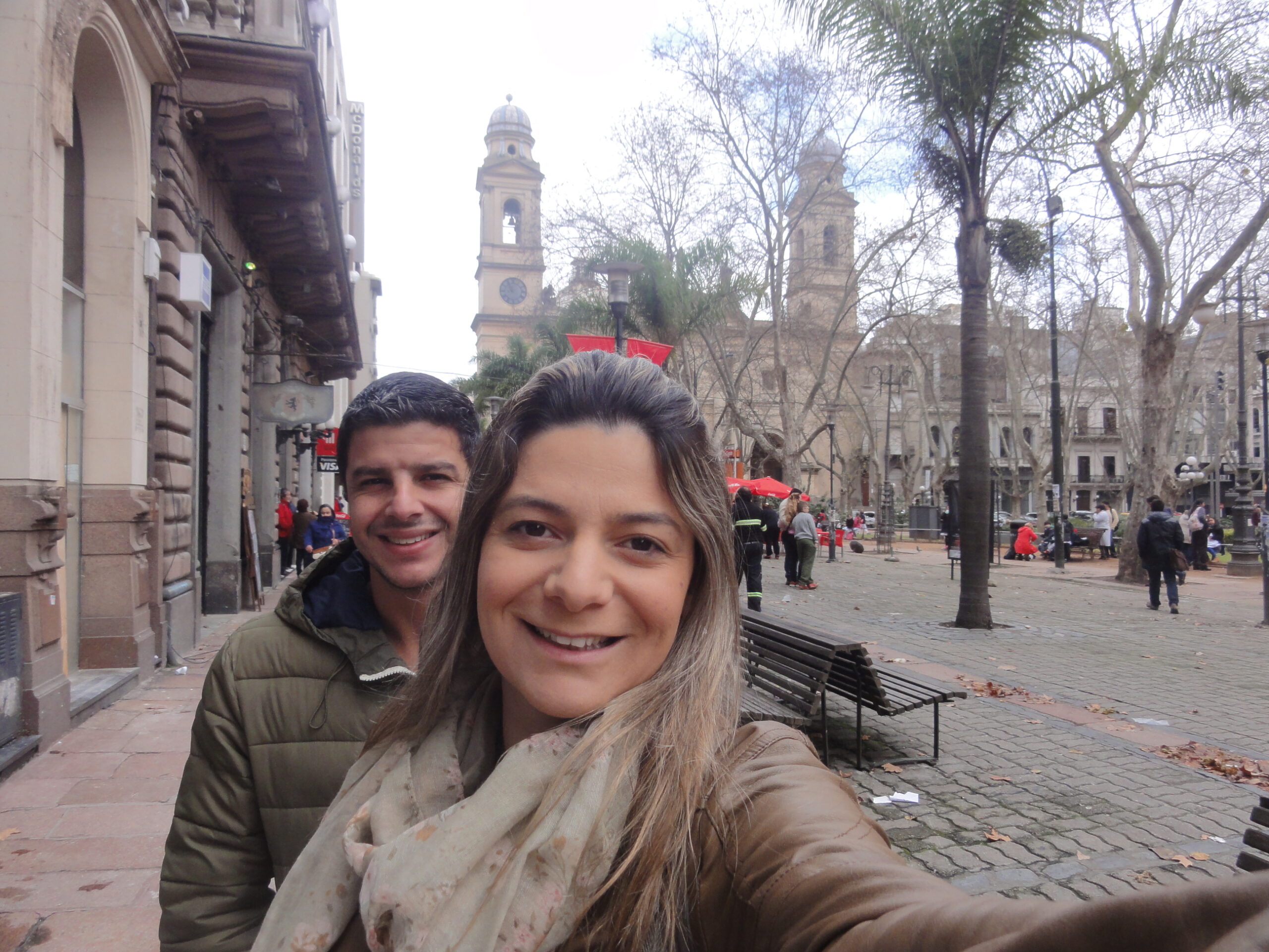 Família curtindo as atrações de Montevidéu - Magu Mathias