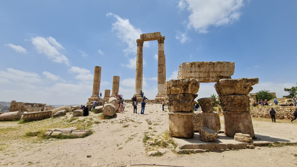 Templo de Hércules Cidadela de Amã - Magu Mathias