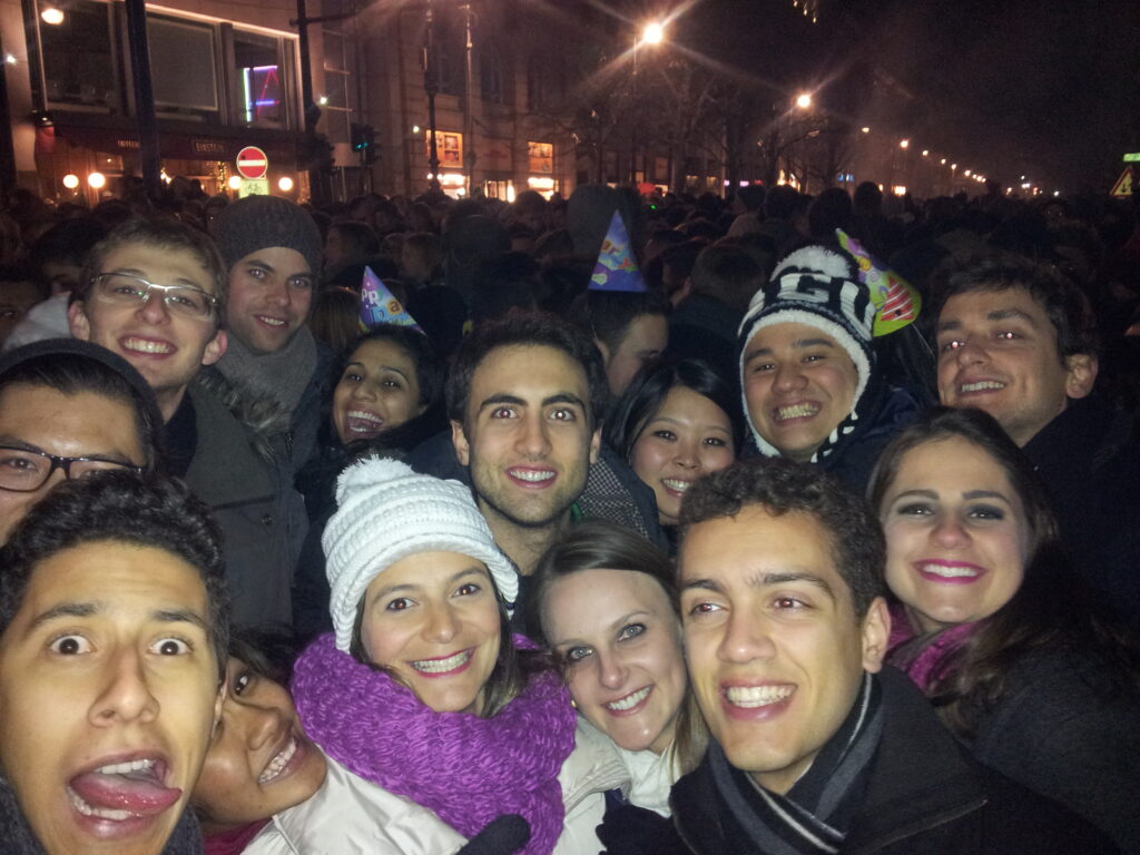 Ano novo na Unter den Linden Berlim - Magu Mathias