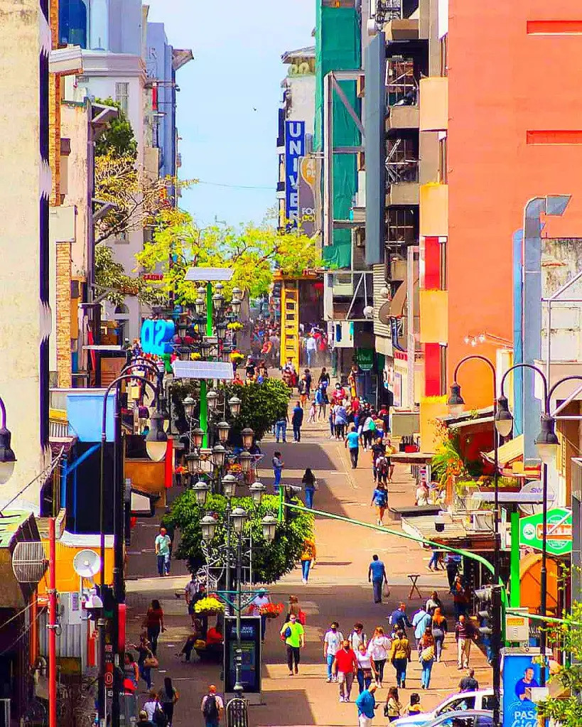 Avenida Central San Jose - Mi Costa Rica de Antano