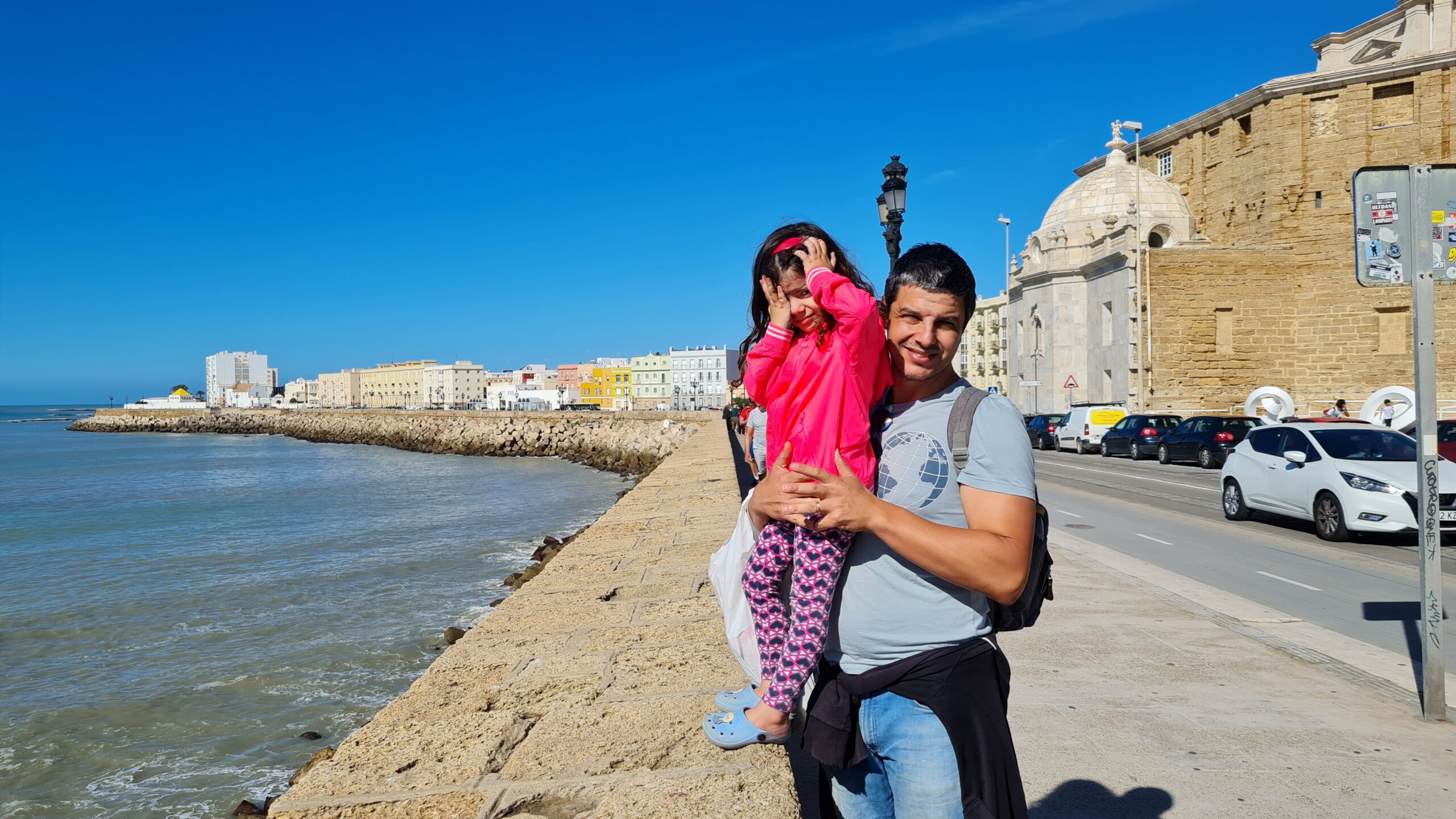 Família curtindo as atrações de Cádiz - Magu Mathias