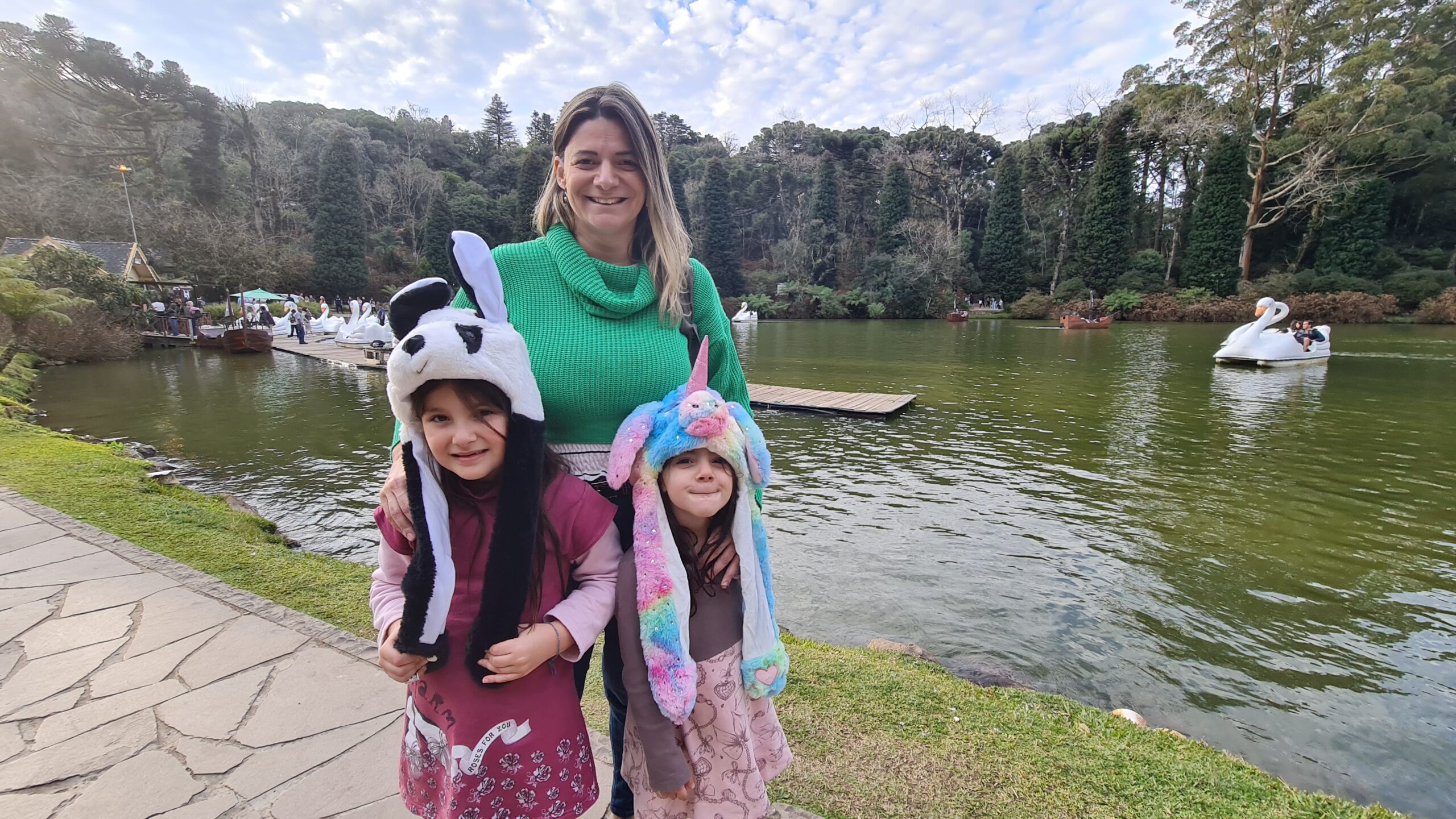 Família curtindo as atrações de Gramado - Magu Mathias