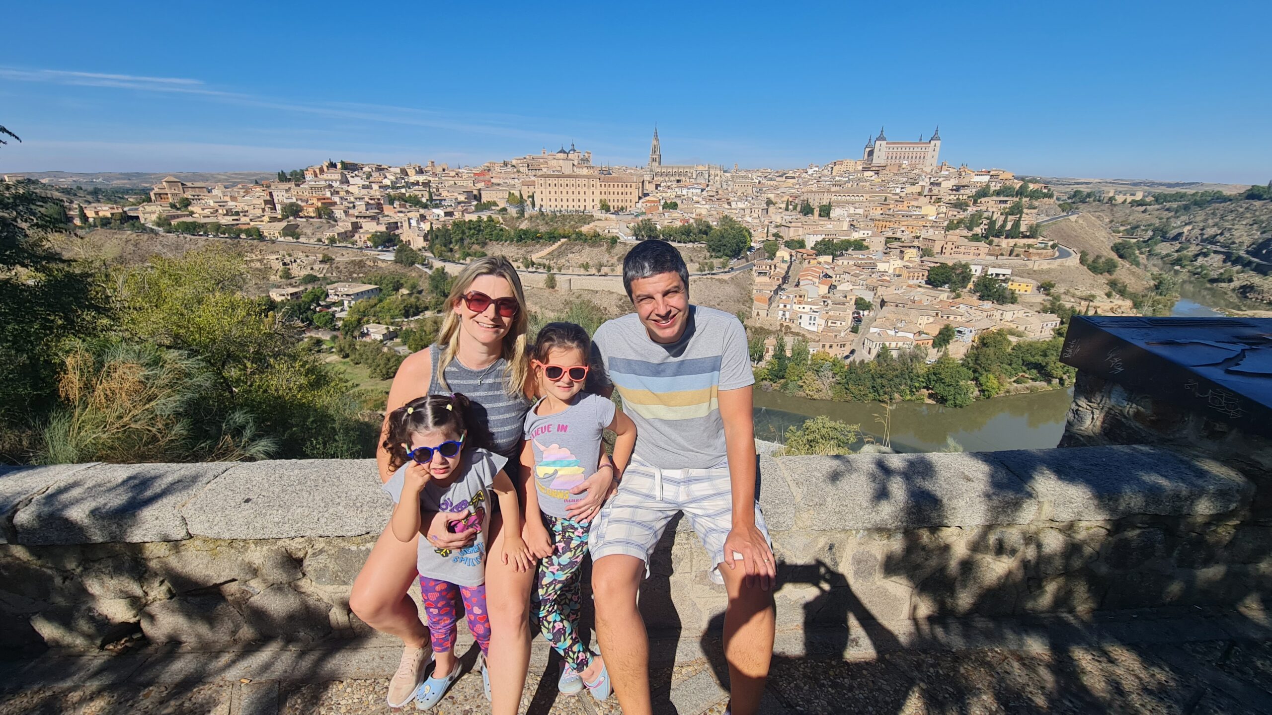 Família curtindo as atrações de Toledo - Magu Mathias