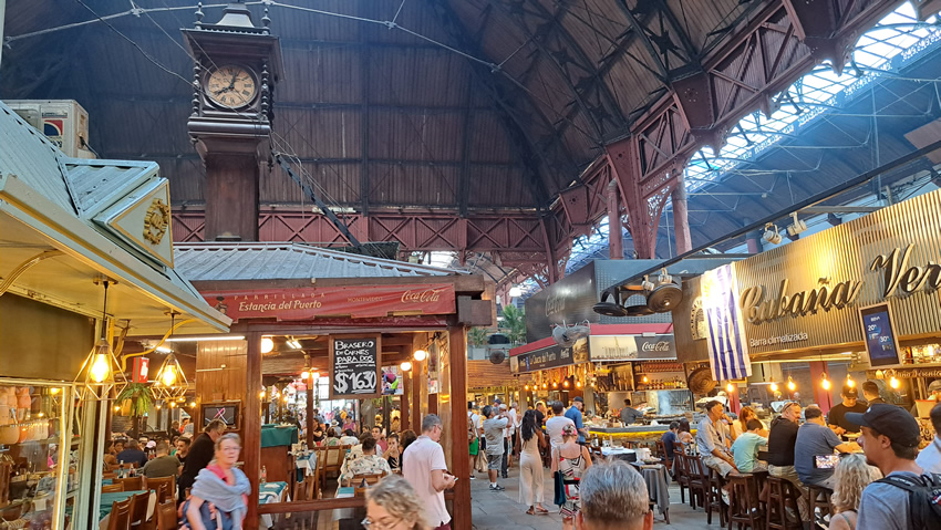 Mercado do Porto Montevidéu - www.lptur.uy