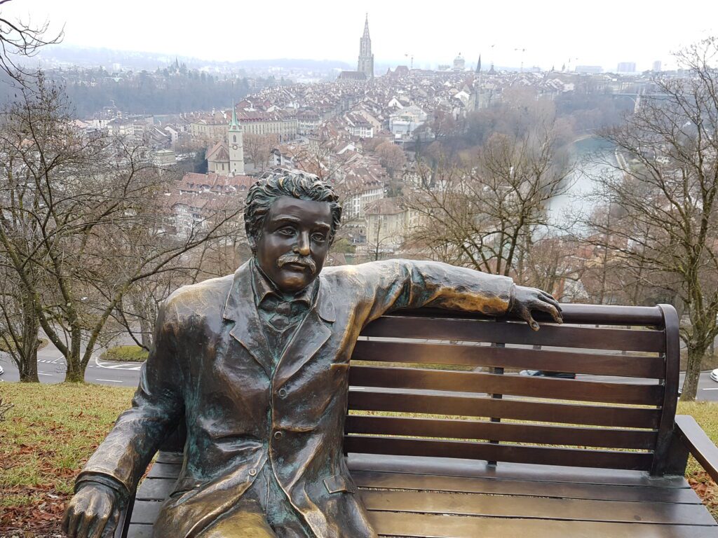 Mirante do banco do Einstein Rosengarten Berna - Magu Mathias