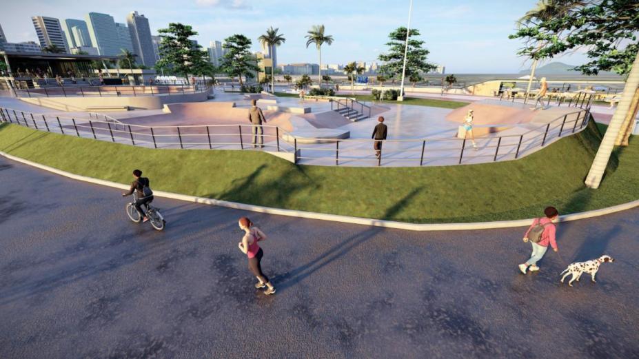 Parque Quebra Mar Santos - Prefeitura de Santos