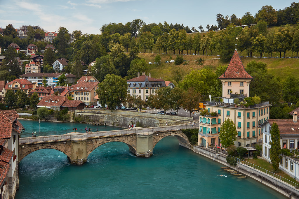 Ponte Nydegg Berna - Worldwide Elevation Map Finder