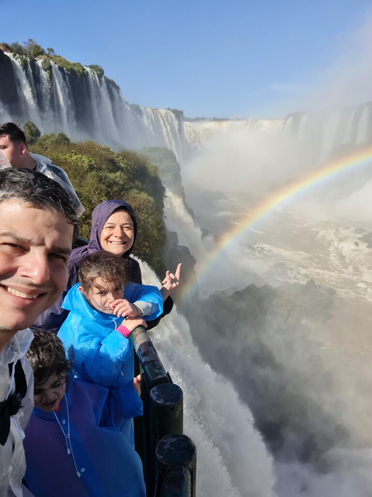 Quando estivemos em Foz do Iguaçu - Magu Mathias
