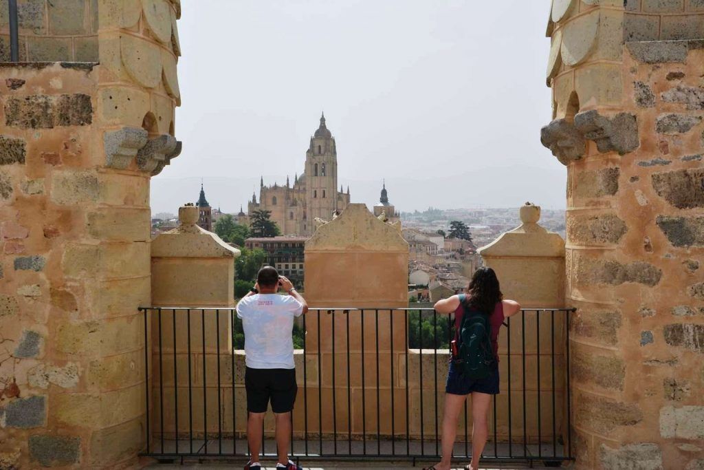 Alcazár de Segóvia - Mirador Madrid