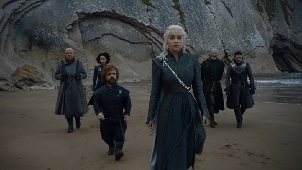 Playa de Itzurun Zumaia Game of Thrones - take the path