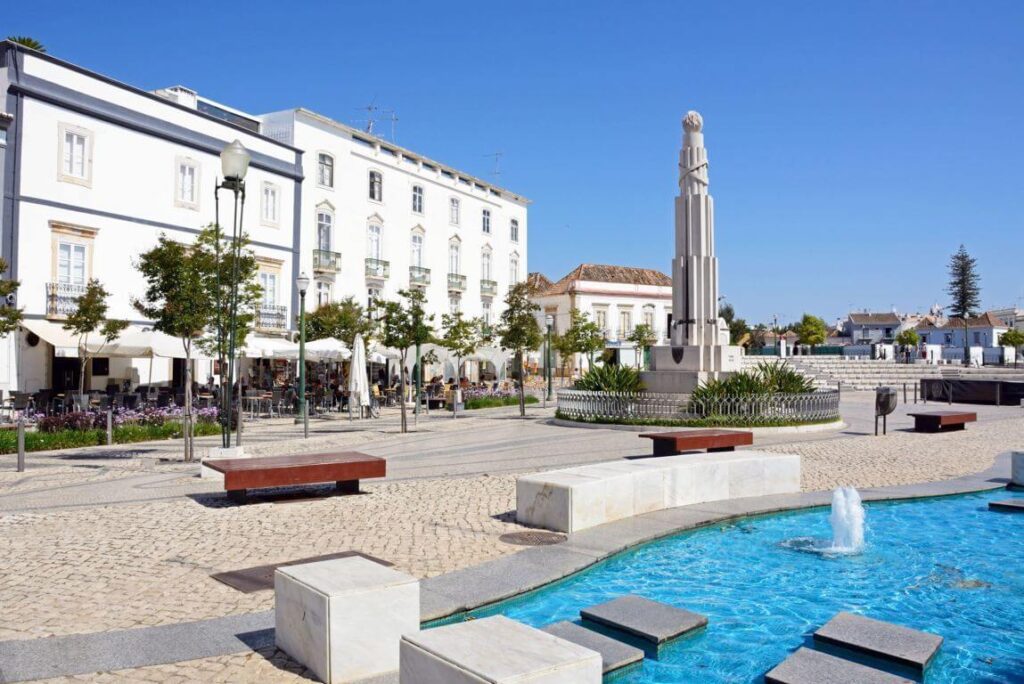 Praça da República Tavira - Algarve Tips