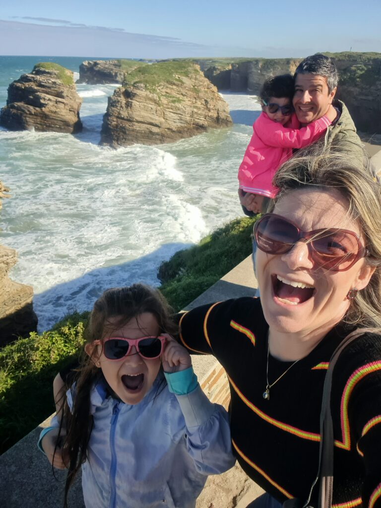 Quando estivemos na Praia das Catedrais - Magu Mathias