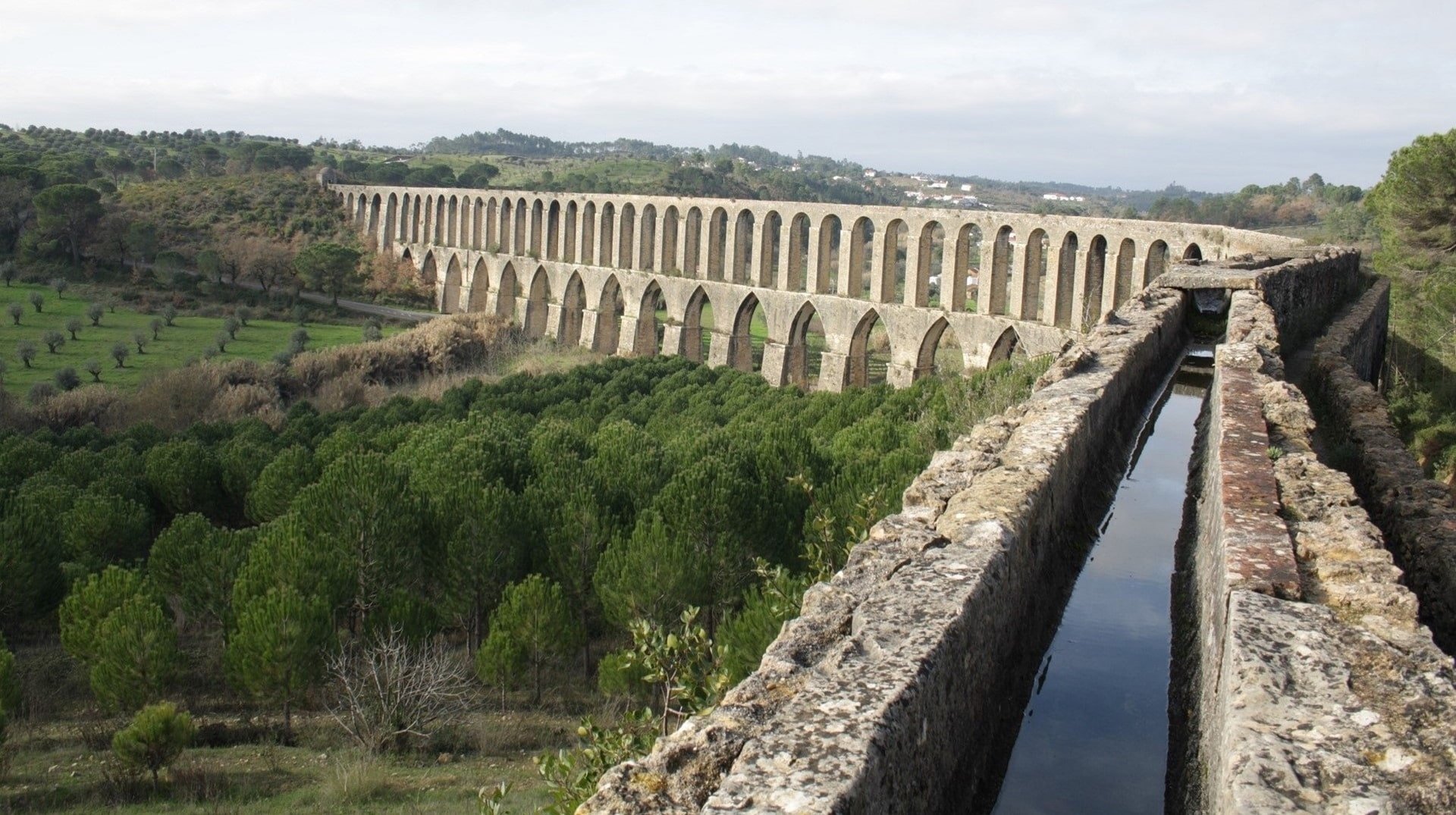Aqueduto dos Pegões Tomar - Rota dos Templários
