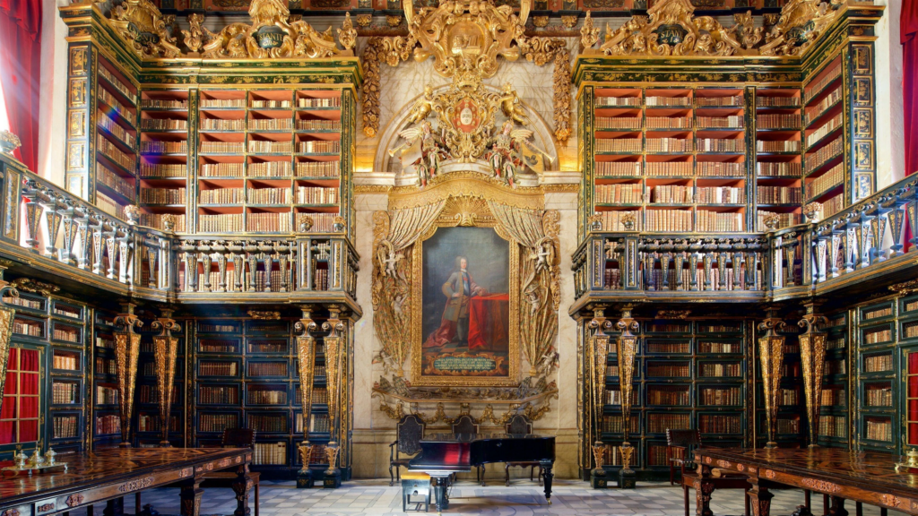 Universidade de Coimbra Biblioteca Joanina - Expedia