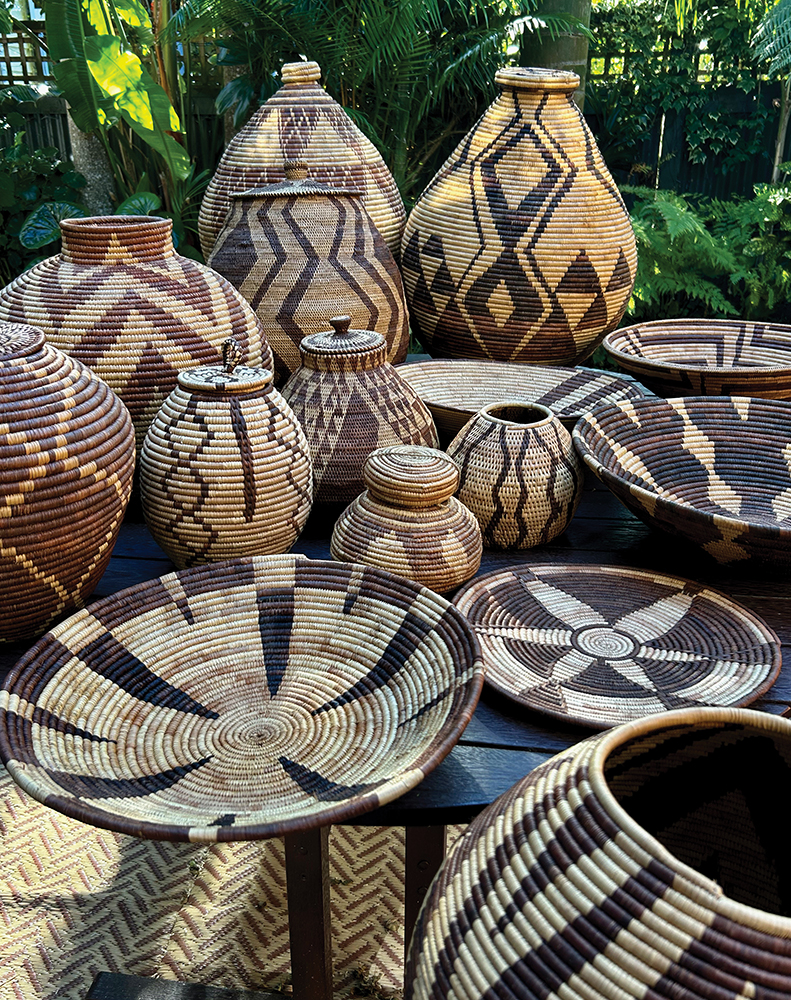 Cestas tradicionais de Botsuana Gaborone - Verve Magazine