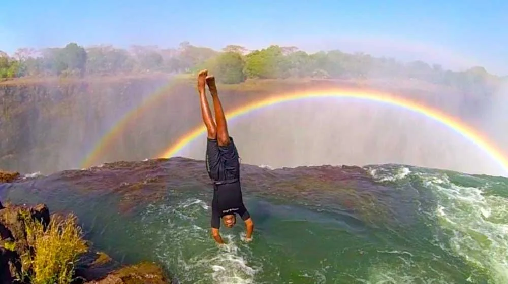 Devils Pool Livingstone Zambia - Falcon Safaris