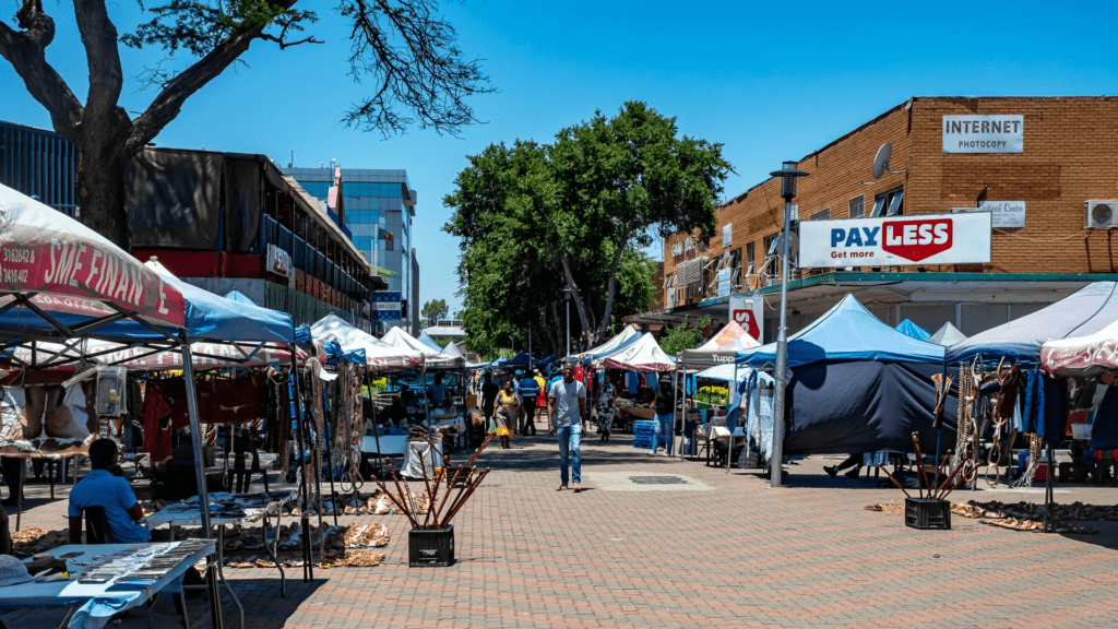 Main Mall Gaborone - The World Through My Lens