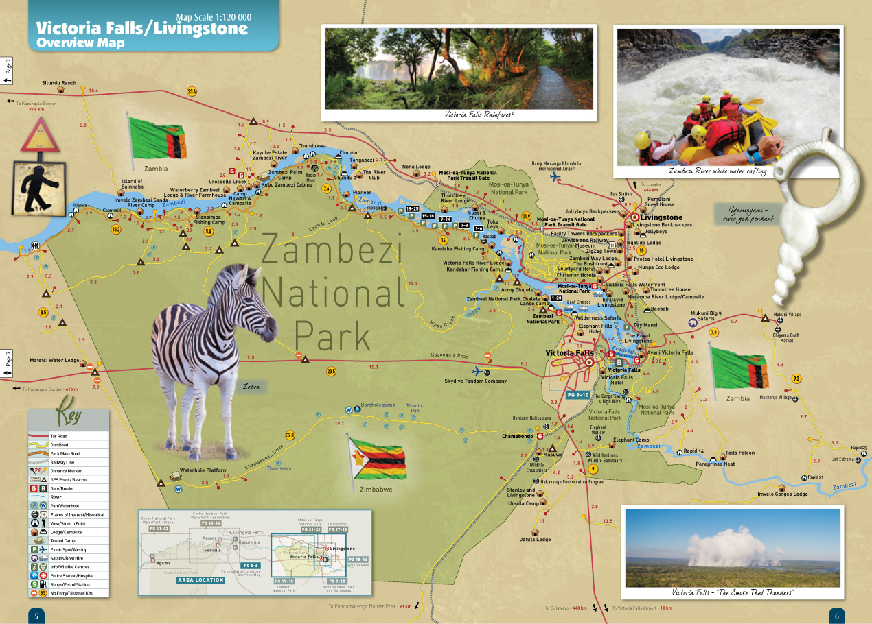 Mapa de Livingstone - Tinkers