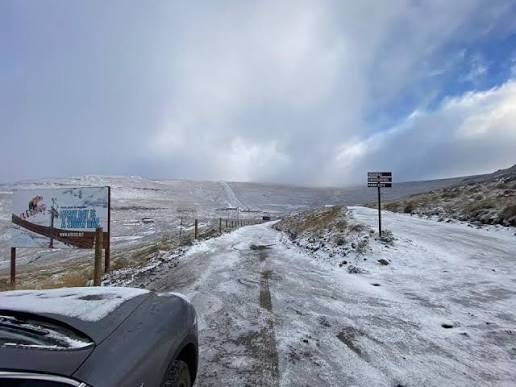 Estradas até Afriski Mountain Resort Lesoto - Instagram