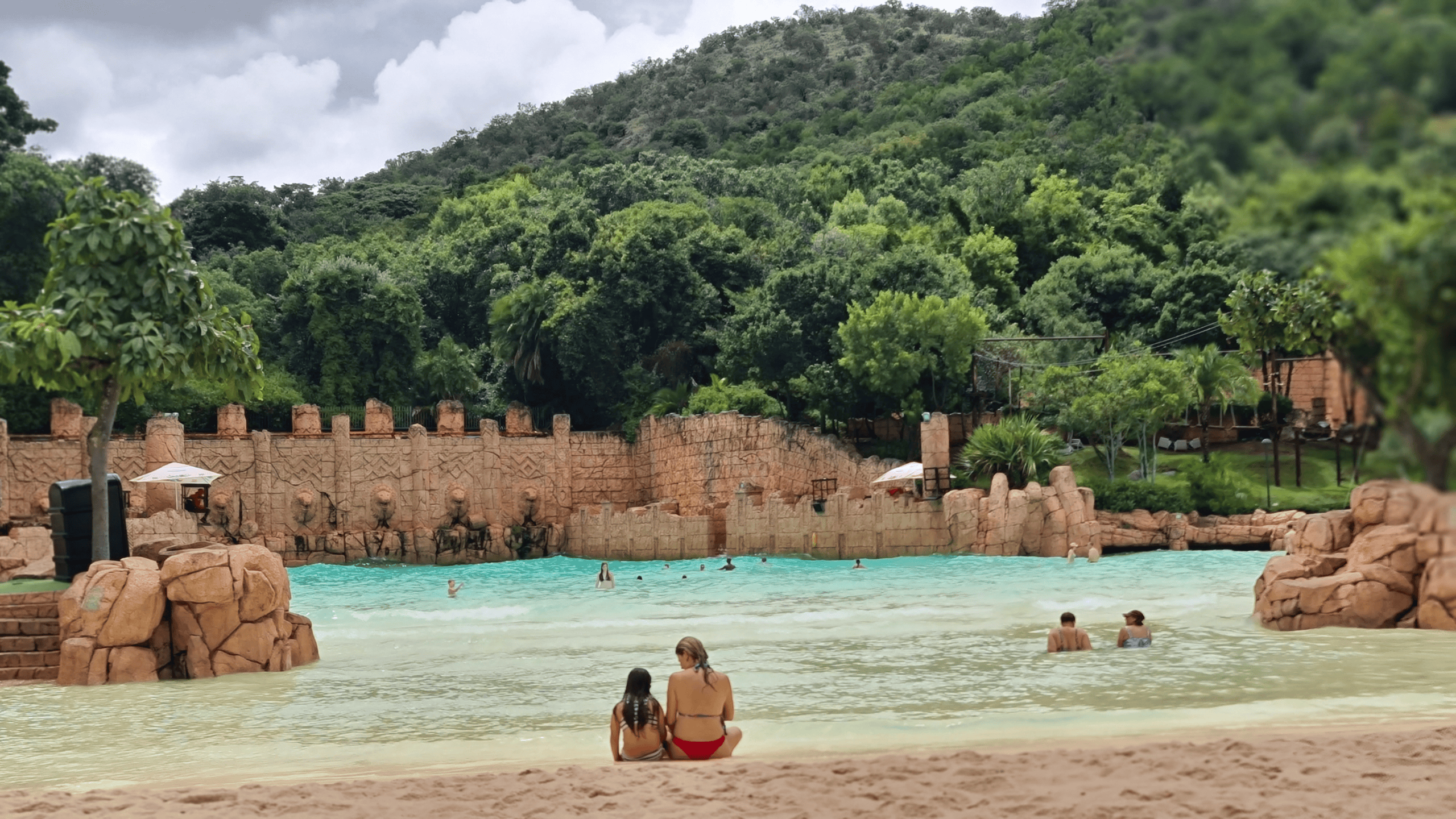 Vivemos momentos inesquecíveis em Sun City: algo diferente de tudo que planejávamos pra África do Sul - Magu Mathias