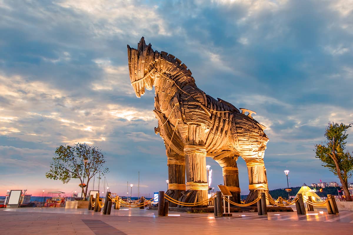 Cavalo de Troia Turquia - goturkiye.com