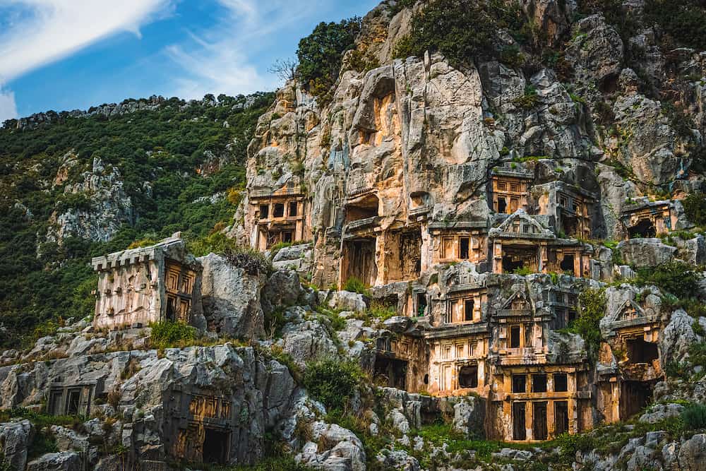 Fethiye Tumbas Lícias Turquia - Travelling King