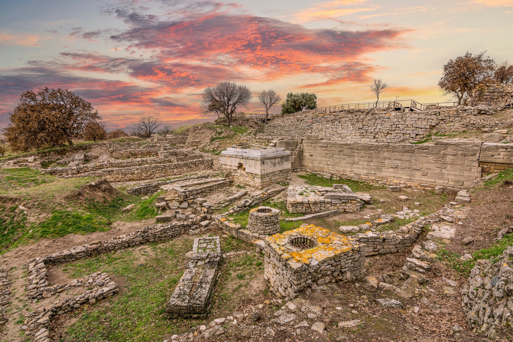 Sitio arquologico de Troia Turquia - Daily Sabah