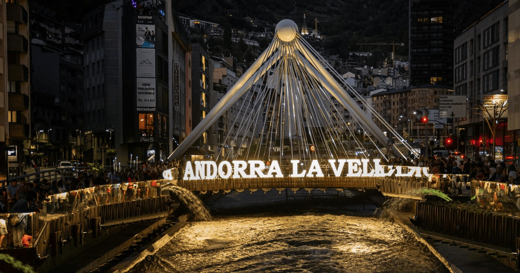 Pont de París: cartão-portal de Andorra a Velha - Manawa